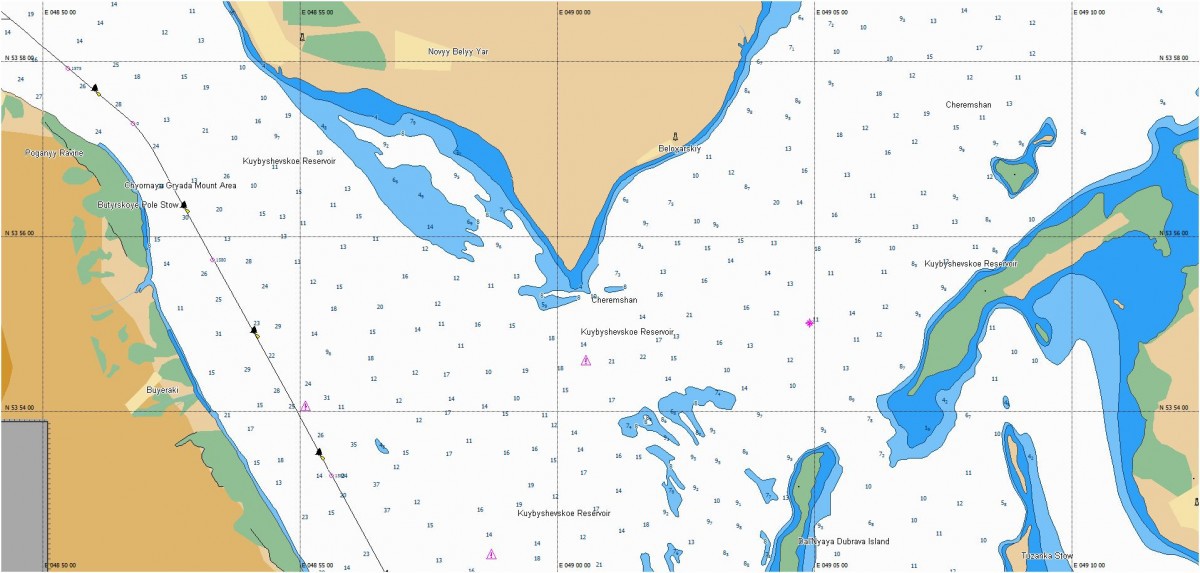 Карта глубин C-Map MAX-N RS-N239 – купить в СПб навигационную карту«Ульяновск – Балаково» для эхолотов-картплоттеров Lowrance, Simrad