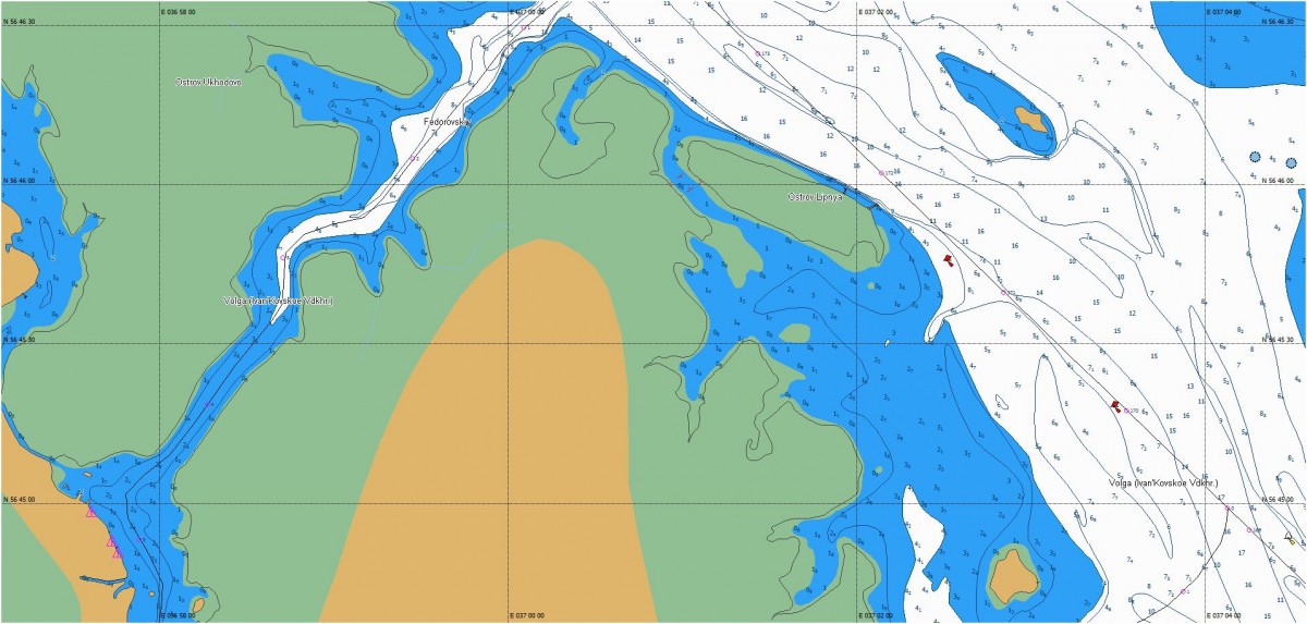 Карта глубин C-Map MAX-N RS-N220 – купить в СПб навигационную карту каналаМосквы и Оки для эхолотов-картплоттеров Lowrance, Simrad